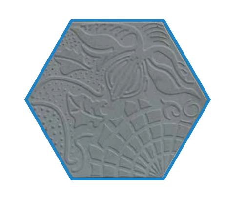 Gạch Lục Giác Màu Xám