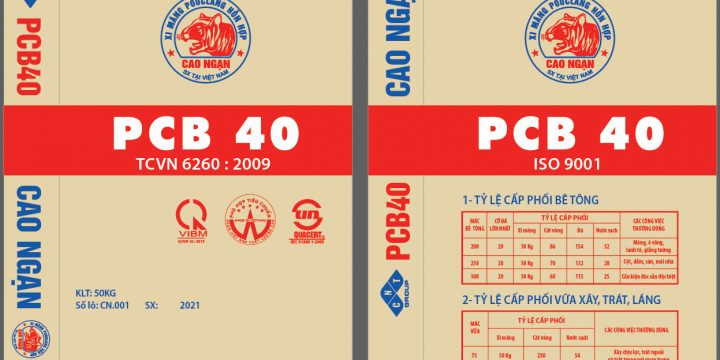 XI MĂNG PCB 30, PCB 40
